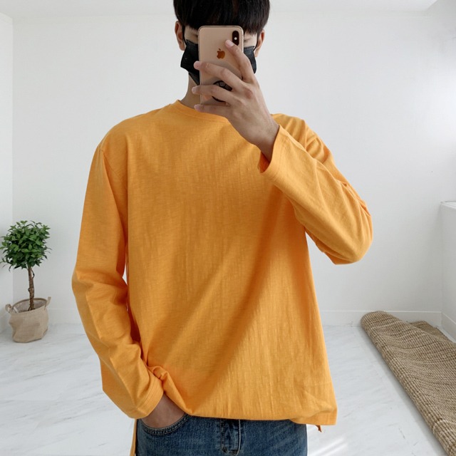 무지 절개 티셔츠 DH03 DC (세일/교환반품X) 오렌지 FREE, 다크그레이 FREE