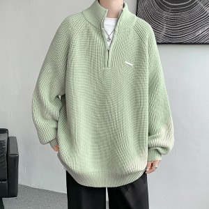 반집업 레글런 루즈핏 스웨터 니트 MN1102